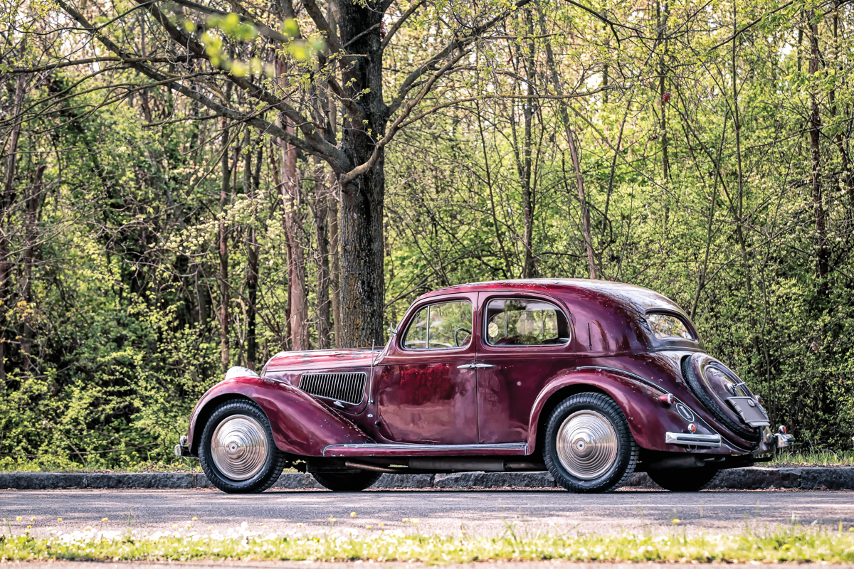 1937 Alfa Romeo 6C 2300 B Pescara Berlina by Touring offered at RM Sotheby’s Villa Erba live auction 2019